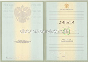 Диплом о высшем образовании 2003-2009 года